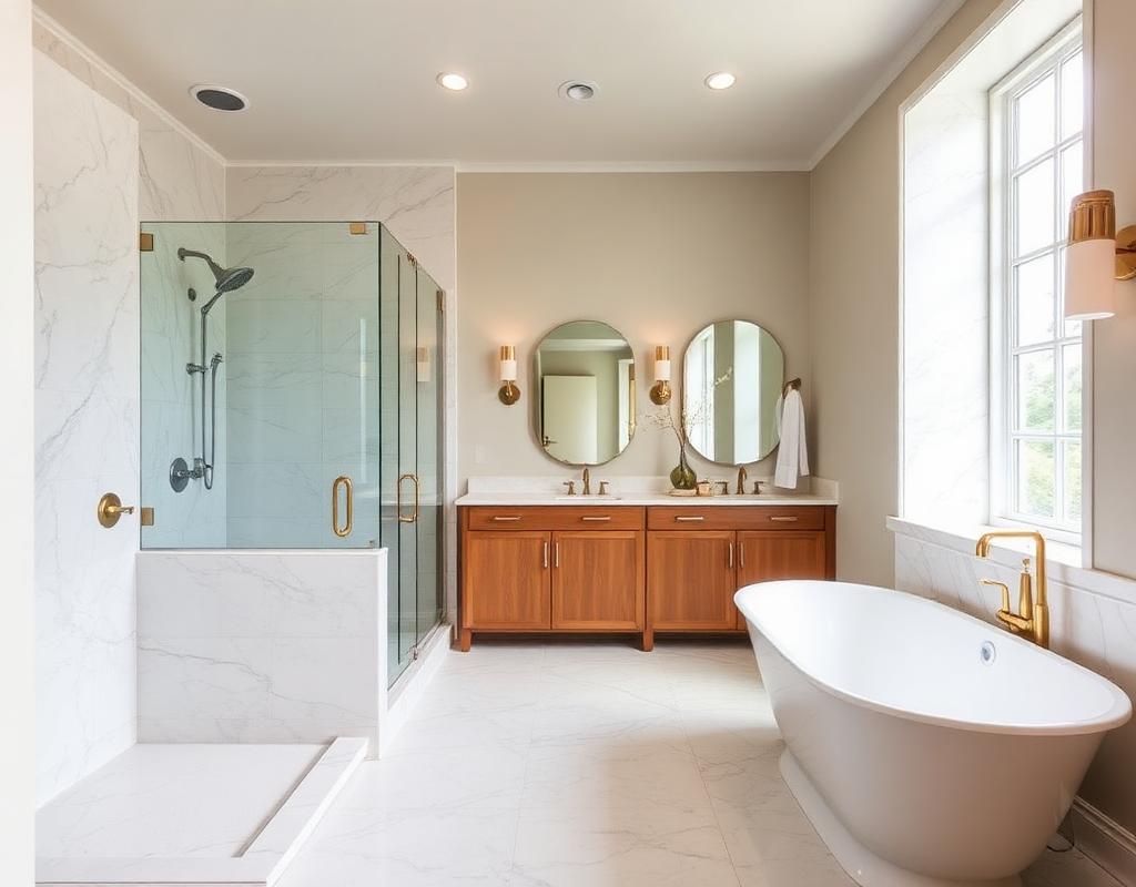 Spa-style primary bath