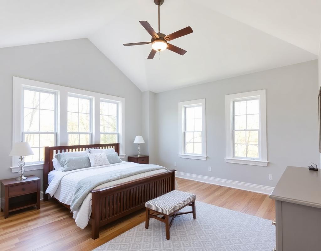 Primary bedroom repaint